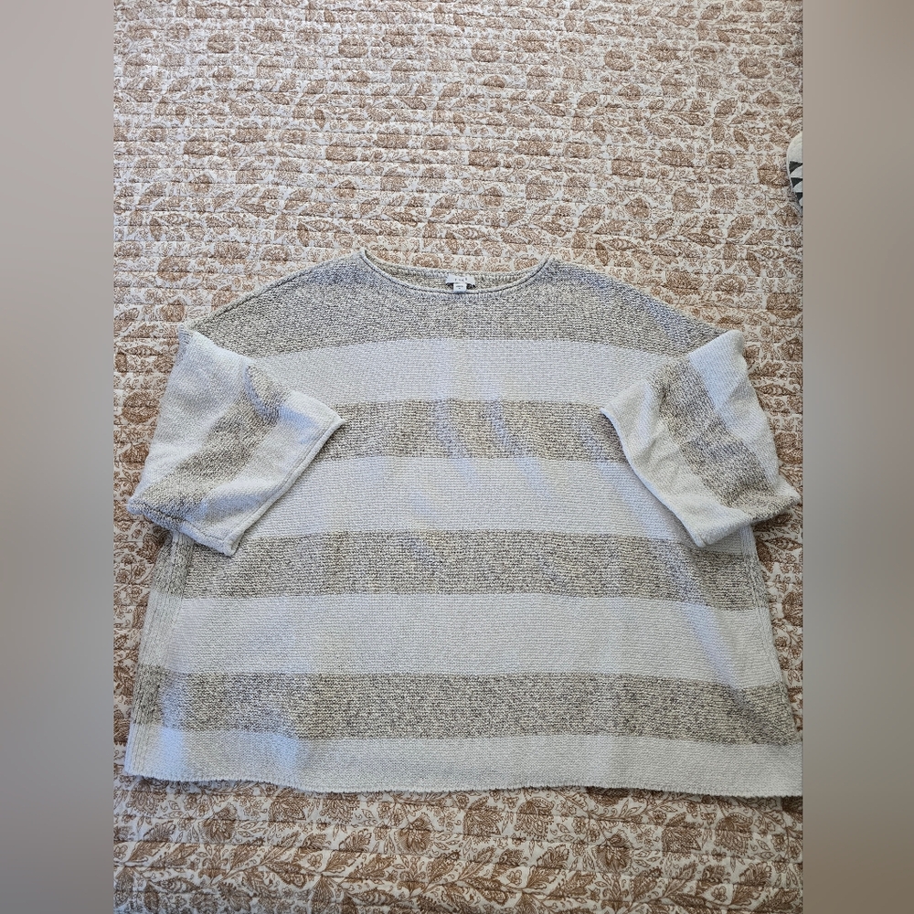J. Jill Short Sleeve Sweater, XL